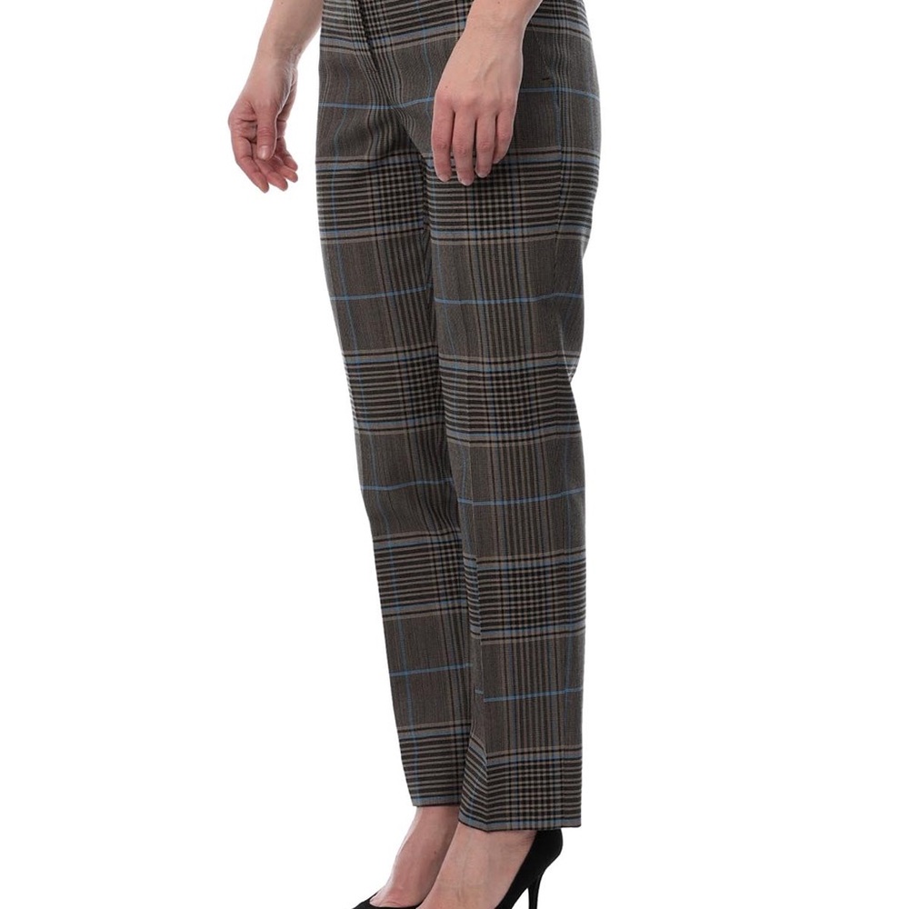 Givenchy Brown Plaid Trousers